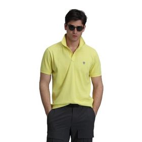 Lufian 111040164 Laon Sarı Polo Yaka Erkek T-shirt
