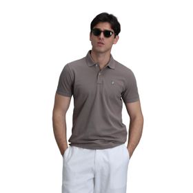 Lufian 111040164 Laon Toprak Smart Polo Erkek T-Shirt