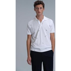 Lufian 111040170 Beyaz Erkek T-shirt