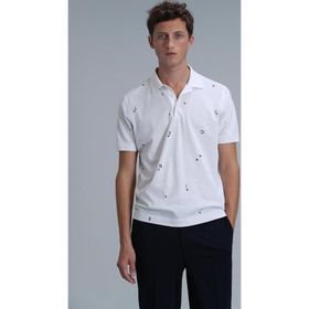 Lufian 111040170 Beyaz Erkek T-shirt