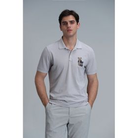 Lufian 111040174 Crystal Taş Smart Polo Erkek T-shirt