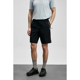 Lufian 111050044 Siyah Erkek Aıron Spor Şort,