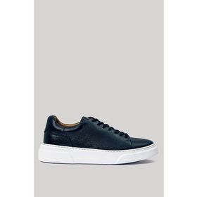Lufian 111230187 Tommy Lacivert Erkek Deri Sneaker