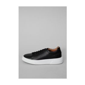 Lufian 111230187 Tommy Siyah Deri Sneaker Erkek Spor Ayakkabı