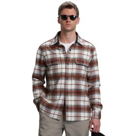 Lufian 112010636 Kiremit Armas Basic Regular Fit Erkek Gömlek