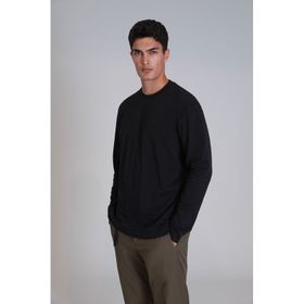 Lufian 112020041 Siyah Erkek T-shirt