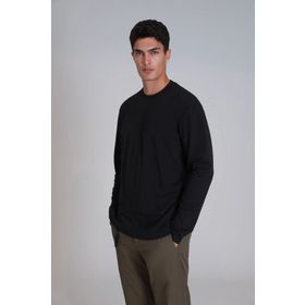 Lufian 112020041 Siyah Erkek T-shirt