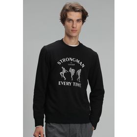 Lufian 112030076 Beyaz Erkek Sweatshirt