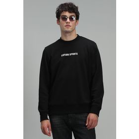 Lufian 112030098 Siyah Erkek Sweatshirt