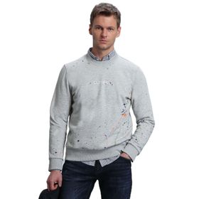 Lufian 112030109 Alexander Gri Erkek Sweatshirt