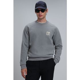 Lufian 112030114 Nefti Yeşil Erkek Sweatshirt