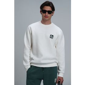 Lufian 112030114 Nefti Yeşil Erkek Sweatshirt