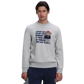 Lufian 112030118 Gri Erkek Sweatshirt