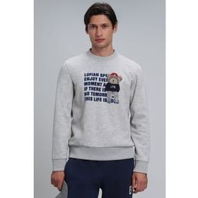 Lufian 112030118 Siyah Erkek Sweatshirt
