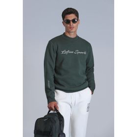 Lufian 112030137 Çimen Yeşili Loved Erkek Sweatshirt