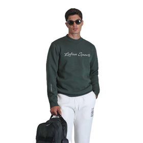 Lufian 112030137 Çimen Yeşili Loved Erkek Sweatshirt