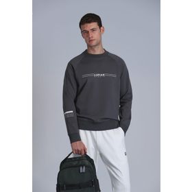 Lufian 112030144 Squire Haki Erkek Sweatshirt