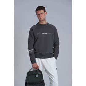 Lufian 112030144 Squire Haki Erkek Sweatshirt