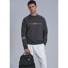 Lufian 112030144 Squire Haki Erkek Sweatshirt