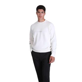 Lufian 112030144 Squıre Kırık Beyaz Erkek Sweatshirt