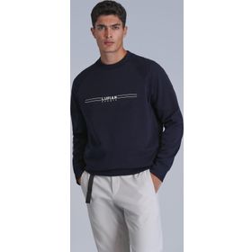 Lufian 112030144 Squire Lacivert Erkek Sweatshirt