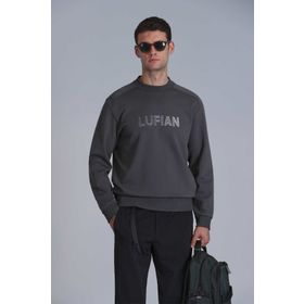 Lufian 112030145 Luther Haki Erkek Sweatshirt
