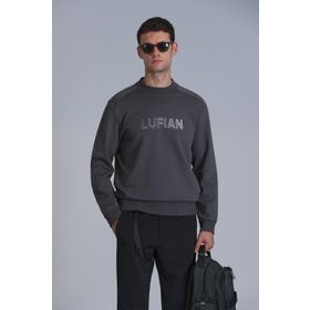 Lufian 112030145 Luther Haki Erkek Sweatshirt