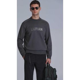 Lufian 112030145 Luther Haki Erkek Sweatshirt