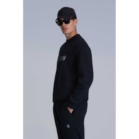 Lufian 112030145 Luther Lacivert Erkek Sweatshirt