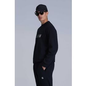 Lufian 112030145 Luther Lacivert Erkek Sweatshirt
