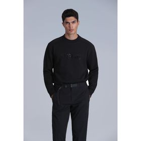 Lufian 112030145 Luther Siyah Erkek Sweatshirt