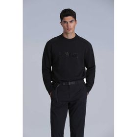 Lufian 112030145 Luther Siyah Erkek Sweatshirt