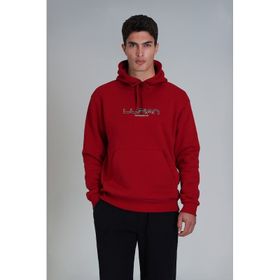 Lufian 112030152 Brave Kırmızı Erkek Sweatshirt