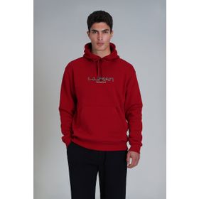 Lufian 112030152 Brave Kırmızı Erkek Sweatshirt