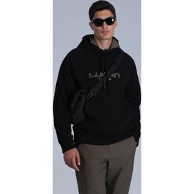 Lufian 112030152 Brave Siyah Erkek Sweatshirt