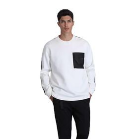 Lufian 112030153 Kırık Beyaz Erkek Sweatshirt