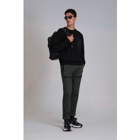 Lufian 112030153 Techno Siyah Erkek Sweatshirt