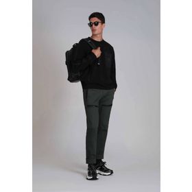 Lufian 112030153 Techno Siyah Erkek Sweatshirt