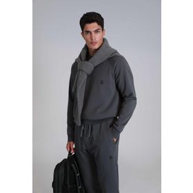 Lufian 112030154 Grant Haki Erkek Sweatshirt