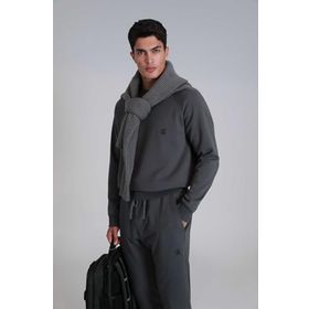 Lufian 112030154 Grant Haki Erkek Sweatshirt