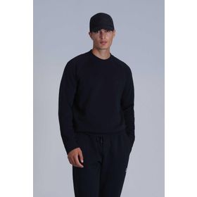 Lufian 112030154 Grant Lacivert Erkek Sweatshirt
