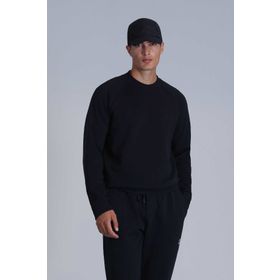 Lufian 112030154 Grant Lacivert Erkek Sweatshirt