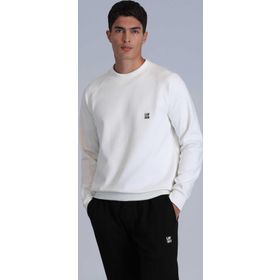 Lufian 112030154 Kırık Beyaz Grant Erkek Sweatshirt