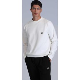 Lufian 112030154 Kırık Beyaz Grant Erkek Sweatshirt
