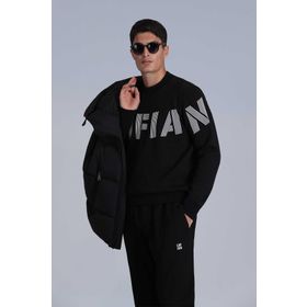 Lufian 112030158 Todillo Siyah Erkek Sweatshirt