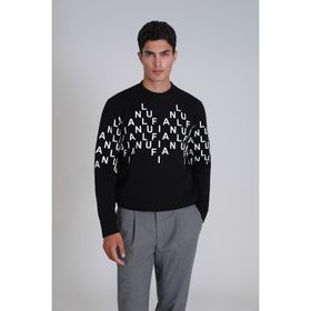Lufian 112030159 Siyah Rose Erkek Sweatshirt