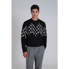 Lufian 112030159 Siyah Rose Erkek Sweatshirt
