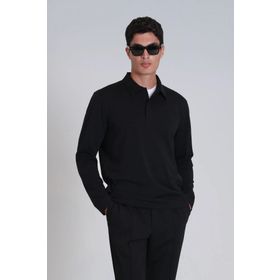 Lufian 112040034 Siyah Erkek T-shirt