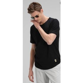 Lufian 627111020134 Junya Basic Siyah Erkek T-shirt