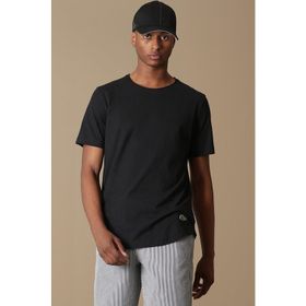 Lufian 627111020134 Junya Basic Siyah Erkek T-shirt